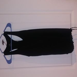 EUC Athleta black racing back style size medium